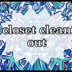 Cleaning out my closet